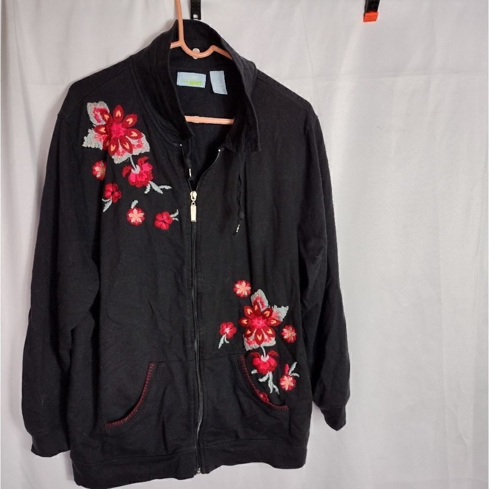 Liz & Me embroidered jacket